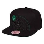 Mitchell & Ness Snapback Cap Cropped XL Boston Celtics Black