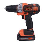 BLACK+DECKER MT218K-GB 18V 10mm Li-ion Cordless Multi-Evo Multitool Starter Kit with Drill Driver Head (Orange)