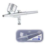 Master Airbrush Multi-Purpose Gravity Feed Dual-Action Airbrush Kit with 0.3mm Nozzle