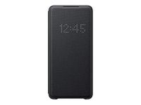 Samsung Original Galaxy S20+ 5G LED View Cover/Mobile Phone Case - Black - 6.7 inches