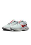 Nike Womens Revolution 6 NN Pure Platinum/LT Crimson-Wolf Grey Running Shoe - 4 UK (DC3729-010)