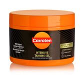 Carroten Intensive Tanning Gel 150 ml - Tan Accelerator with Coconut Oil and Vitamin A & E - Sunbed Tanning Accelerator - Sunscreen without SPF