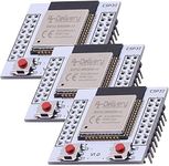 AZDelivery 3 x ESP32 WROOM-32 WLAN WiFi Bluetooth Microcontroller with free Adapter Board compatible with Arduino and Raspberry Pi including E-Book!