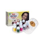 Eyetex Divyaa Kumkum 11 in 1, 17g, Full Coverage, Smooth Finish, Travel-friendly, Skin-friendly, Lightweight, Single-stroke Application, Fine-tip Precision Applicator