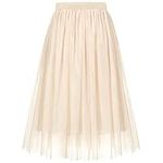 BOOPH Girls Tulle Skirts A-line Mes