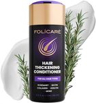 FOLICARE Hair Thickening Conditioner For Women & Men, Biotin Conditioner For Men & Women's Thinning Damaged & Curly Hair, Sulfate & Paraben Free
