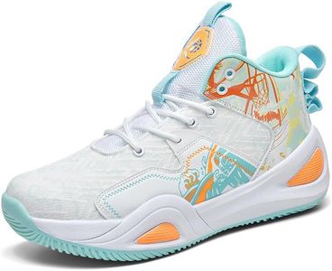 Basketball Shoes for Womens Mens Breathable Fashion Sneakers Comfortable Volleyball Outdoor Non Slip Sport Woman Man Shoe Green Size 6