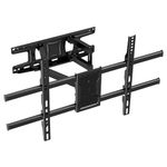 C-MOUNTS TV Wall Mount For 37-75" Flat Curved TVs,TV Mount Support TV Mural with Articulating Swivel Extension Tilting Leveling,Wall TV Mount Holds Up To 110 LBS Max VESA 684x400mm Fits Up To 16" Studs