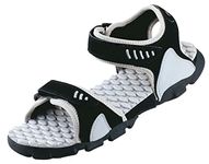 Sparx mens SS 103 | Latest, Daily Use, Stylish Floaters | Grey Sport Sandal - 8 UK (SS 103)