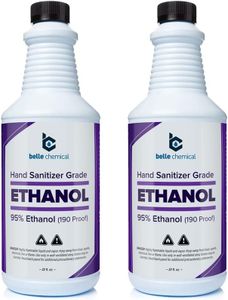 Medical Grade Ethanol - 95% Ethyl Alcohol - for Hand Sanitizer Production - No Fermentation Smell - Does Not Contain Methanol (Ethyl Alcohol - Medical Grade (32oz) (Pack of 2 (64oz))