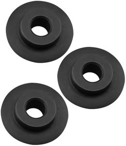 33165 Pipe Cutter Replacement Wheel Fit for Ridgid 10 15 15-SI 20 Pipe Cutters, Tubing Cutter Replacement Wheel Hard Steel Material 3 Pcs