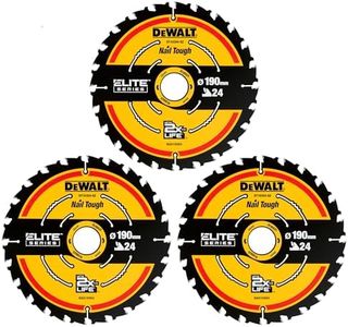 DEWALT DT10399-QZ Circular saw blades 3-piece pack 190 x 30