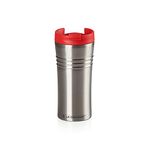 Le Creuset Travel Mug, Stainless Steel, Vacuum sealed, 8.5 cm, 18 cm tall, 0.35 L, Cerise, 98800000060080