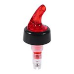 Radiraga Liquor Bottle Pourers, Automatic Measure Pourer Liquor Pour Spout Leakproof Wine Pourers Automatic Wine Pourer Bottle Pour Spout Dispenser for Home and Bar Red