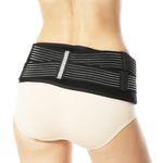 Cutyerbee Sacroiliac SI Joint Hip Belt Sacroiliac Hip Belt for Women Tough Anti-Slip Pelvic and Lower Back Support Brace-Pain Relief for Sciatica, Pelvic, Lumbar, Nerve, Leg Pain, Hip