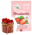 100g Arbuckle's Freeze Dried Strawberry Direct from UK Farm Shop Whole Fruit Snack Nutritious and Healthy Strawberries, Natural, for Baking, Breakfast Cereal Topper, Yogurt, Cake Decorations