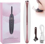 TECNOVIQ Heated Eyelash Curler, Electric Eyelash Curlers, Rechargeable Eyelash Curler, Makeup Tool, Natural Curling Eye Lashes, 24 Hours Long Lasting