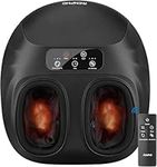 RENPHO Foot Massager Machine with Heat and Remote, Electric Shiatsu Kneading Foot Massager with Wireless Control, Relieve Plantar Fasciitis and Tired Muscles, Christmas Gifts, Fits Men Size Up to 14