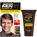 Just For Men Control Gx Grey Reducing Shampoo, Blonde & Medium Brown, 5 Ounce