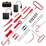 AevQuas Car Tool Kit, 29PCS Professional Car Emergency Kit with Long Reach Grabber, Car Interior Repair Tools Car Emergency Kit for All Vehicles Emergency Use Frequently Put in The Trunk