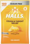 HALLS Cough & Throat Relief Honey L