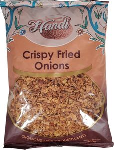Handi Halal Crispy Fried Onions 400G ( 14 Oz ) Non Coated