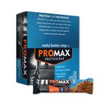 Promax Nutrition Bar Nutty Butter Crisp, 12 Count