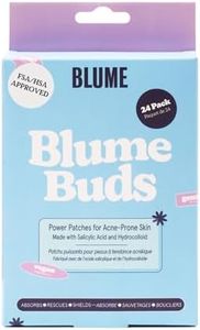 Blume Buds Hydrocolloid Pimple Patches - HSA FSA Eligible - Salicylic Acid Acne Patches - Calming Blemish Patches & Zit Stickers for All Skin Types (24 count)