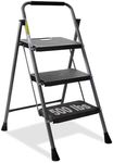 3 Step Ladder, GOLYTON Folding Step