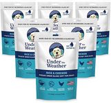 Under the Weather Easy to Digest Bland Diet for Sick Dogs - Always Be Ready - Contains Electrolytes - Gluten Free, All Natural, Freeze Dried 100% Human Grade Meats - Rice & Chicken