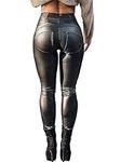 FITTOO Leather Pants for Women Butt