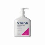 C-Scrub Wash Chlorhexidine 4% w/v | 1000ml | Anti-Microbial Hand, Skin Cleanser | Pump Dispenser | Antibacterial Wash