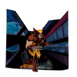 Marvel Wolverine 1:10th Scale Posed Figure with Scene (X-Men #1) McFarlane Toys