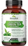 Zazzee Extra Strength Green Tea 20: