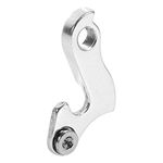 Replacement Gear hanger,GearHanger a for Carrera,Rear Derailleur Hanger, 1Pcs MTB Mountain Road Bike Gear Hanger Aluminium Alloy Rear Gear Mech Frame Tail Hook Dropout Adapter with Nuts (7#)