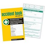 GDPR Compliant Business / Workplace Accident Report Book - A4