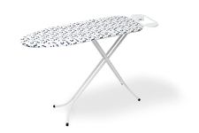 Pifco® Medium Ironing Board - Cover Machine Washable, Foldable, Height Adjustable, And Ultra Lightweight Iron Board - Sturdy 4 Leg With Strong Frame And 100% Cotton Cover Ironing Boards - Perfect For