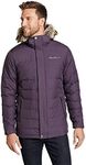 Eddie Bauer Men's Boundary Pass Down Parka, Grape, XX-Large