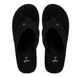 YOHO Women Black Soft Slippers | Comfortable & Stylish Flip Flop Slippers For Women In Exciting Colors | Daily Use| Lightweight | Anti Skid Chappal | Bubbles Size- 5