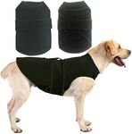 Caslfuca Dog Anxiety Vest Calming Jacket for Small Medium Large Dogs, Dog Shirt Wrap for Indoor Outdoor Fireworks, Thunder, Travel, Separation