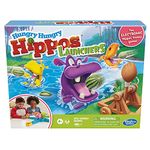 Hasbro Gaming Hungry Hippos Launchers Game for Kids Ages 4 and Up, Electronic Pre-School Game, 2-4 Players (Multicolour), Toys for Kids, Fun Family Game