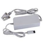 VBESTLIFE, Power Adapter, New AC Power Supply Adapter Cable Cord for Nintendo Wii Game / 110-240V / Small Size/Light/Gray (gray)