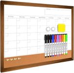 Dry Erase Monthly Calendar Board fo