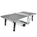 Cornilleau - Pro 540M Outdoor Ping Pong/Table Tennis Table - Mobile and Durable - 7mm Laminated Tabletops - inviolable Net - Weather-Resistant - Steel Frame - Foldable and Easy to Move