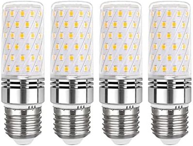 Akynite Lampadine Mais E27 LED 12W Luce Naturale 4000K, 1450LM, Equivalente Alogena E27 100W, 360° Luce, AC 220V, per Lampada Plafoniere, non dimmerabile, set di 4