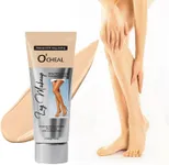 O’CHEAL Waterproof Leg Makeup Cream, No Transfer Tattoo Cover Up&Scar Concealer, Long Lasting Body Foundation for Flawless Skin, Leg Varicose Vein Cover Up, Suitable All Skin Tones (Nature)
