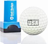 HODL 21 Ball Badge - Golf Ball Stamp, (The America Series) Self-Inking Golf Ball Stamper, Golf Ball Marker, Reusable Golf Ball Marking Tool to Identify Golf Balls - (USA Flag)