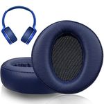 SOULWIT Professional Earpads Cushions Replacement for Sony MDR-XB950 XB950BT XB950B1 XB950N1 XB950AP Over-Ear Headphones, Ear Pads with Softer Protein Leather, Noise Isolation Memory Foam - Blue