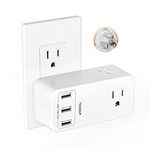 Outlet Extender with Rotating Plug,