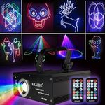 KEAIDE DJ Laser Light with 3D Full 